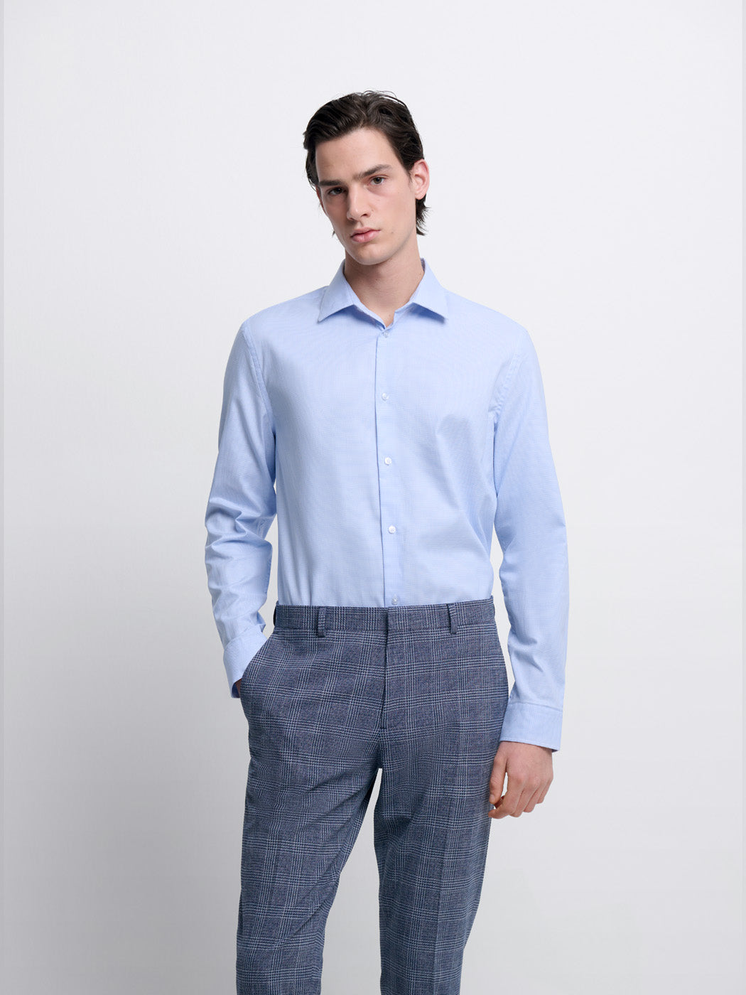 Chemise slim en coton - DEVRED 1902