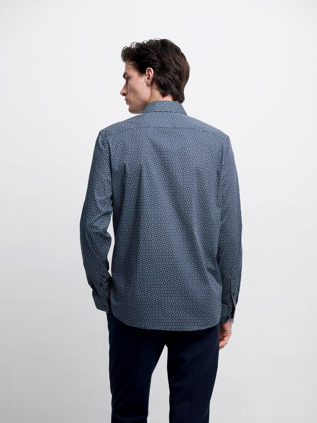 Chemise slim à motifs - DEVRED 1902