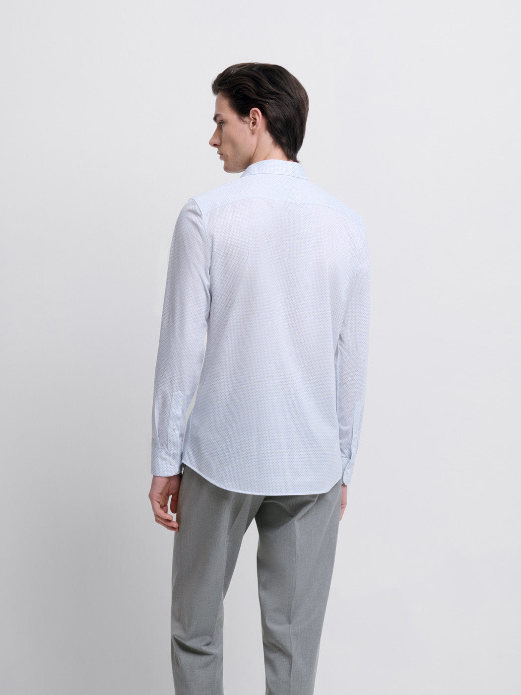 Chemise extraslim à motifs - DEVRED 1902