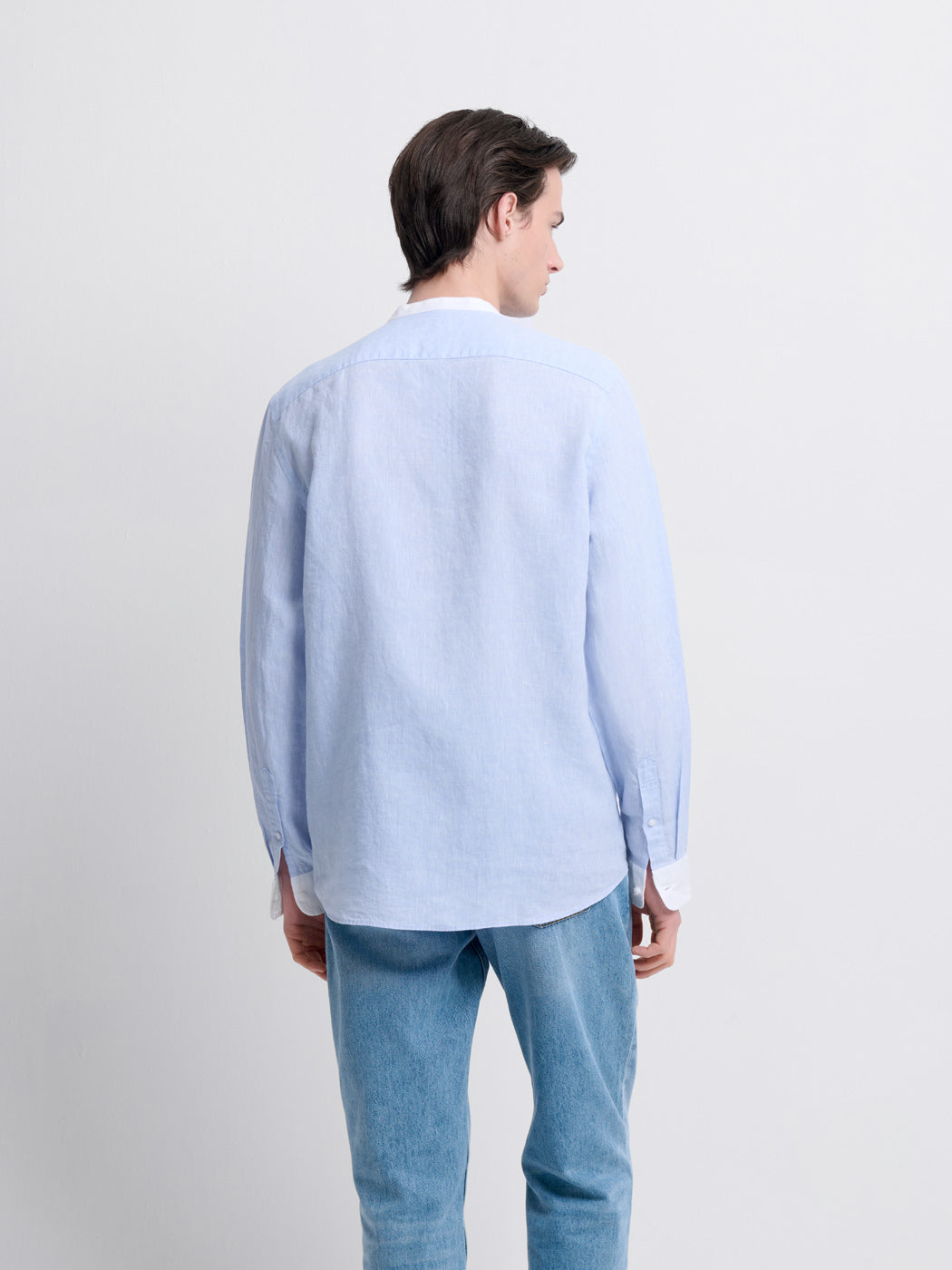 Chemise slim en lin - DEVRED 1902