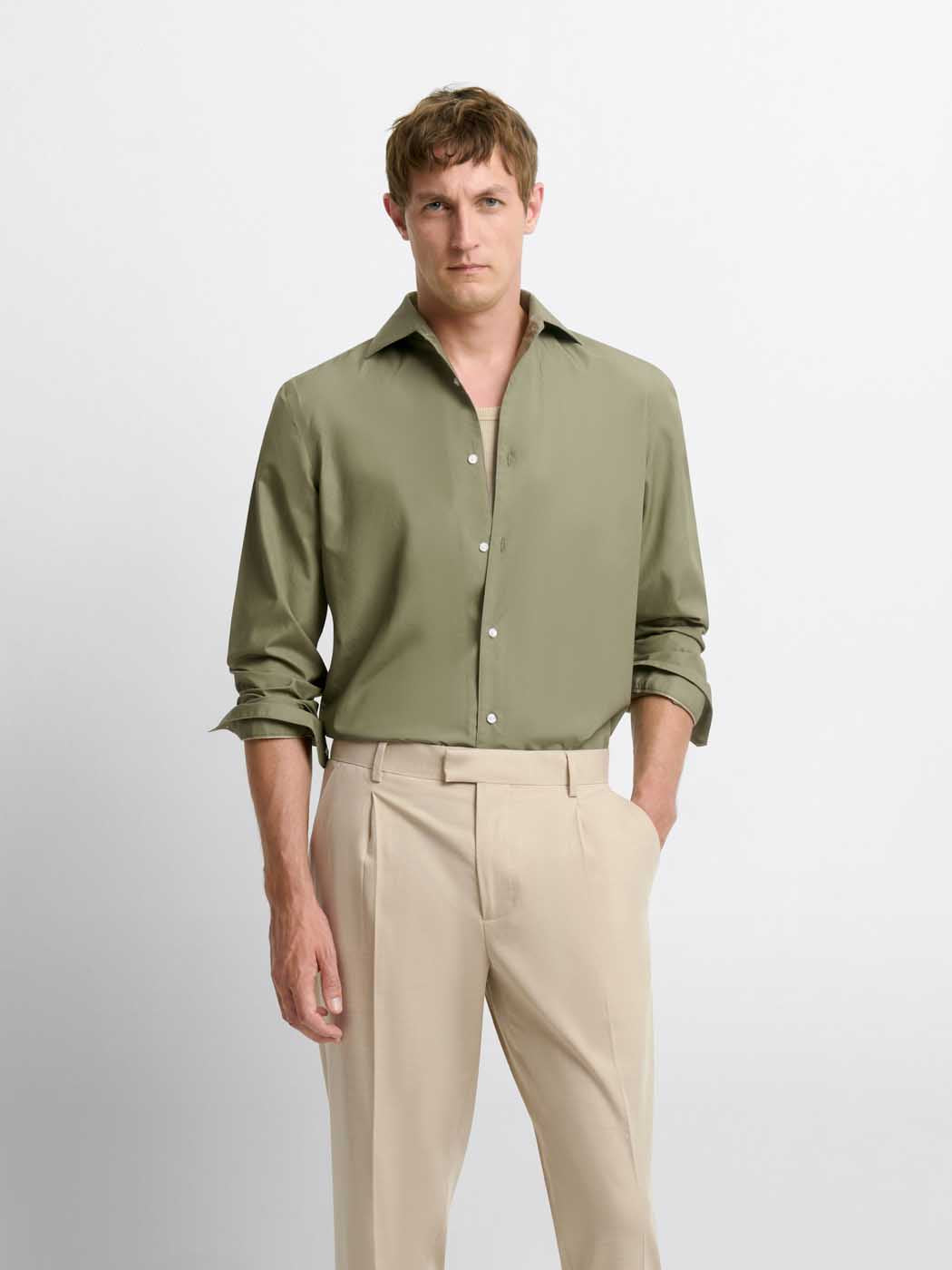 Chemise slim en coton - DEVRED 1902