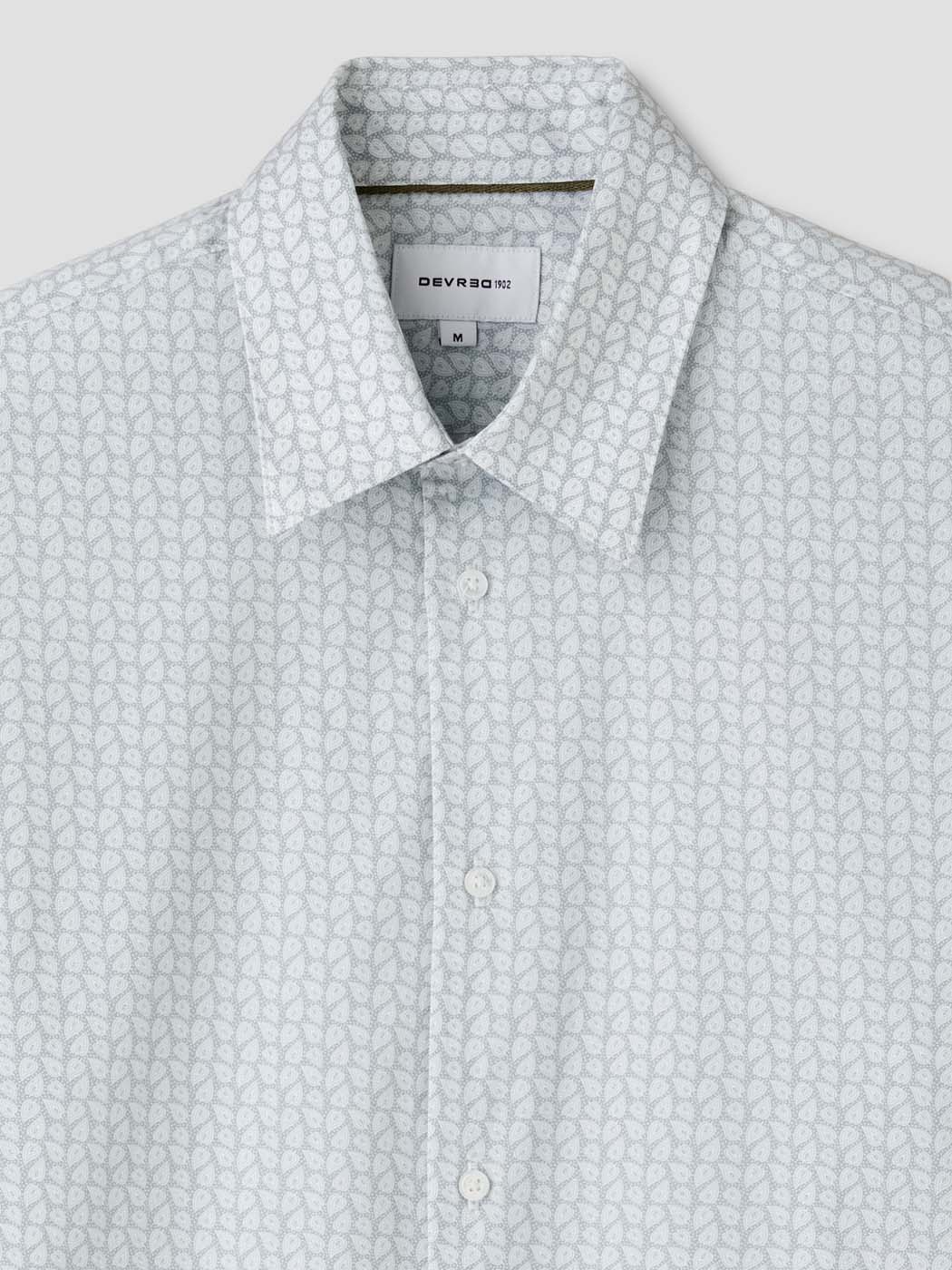 Chemise slim à motifs - DEVRED 1902