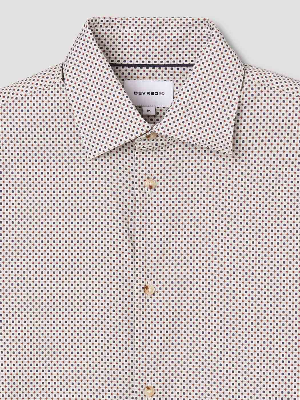 Chemise slim à motifs - DEVRED 1902
