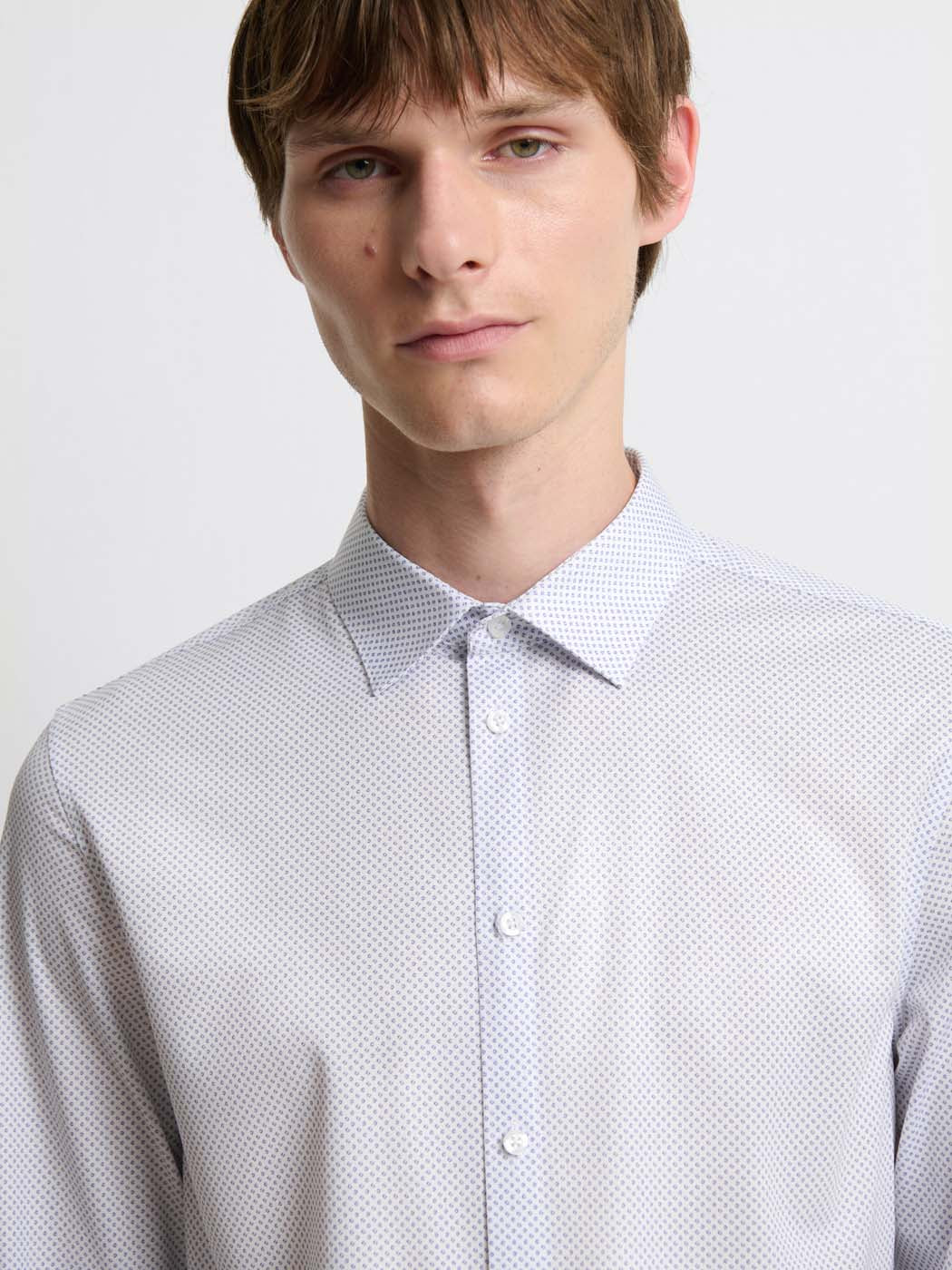 Chemise extraslim à motifs - DEVRED 1902