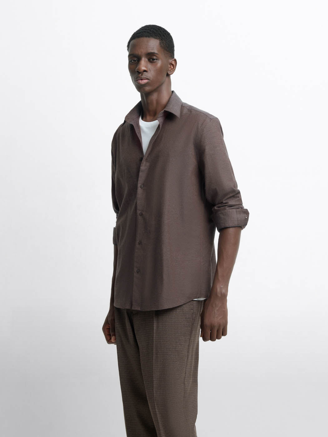 Chemise slim en coton - DEVRED 1902