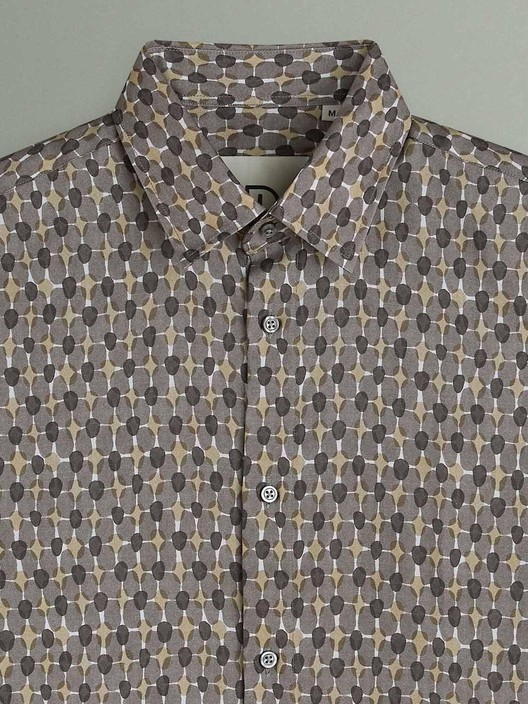 Chemise regular à motifs - DEVRED 1902