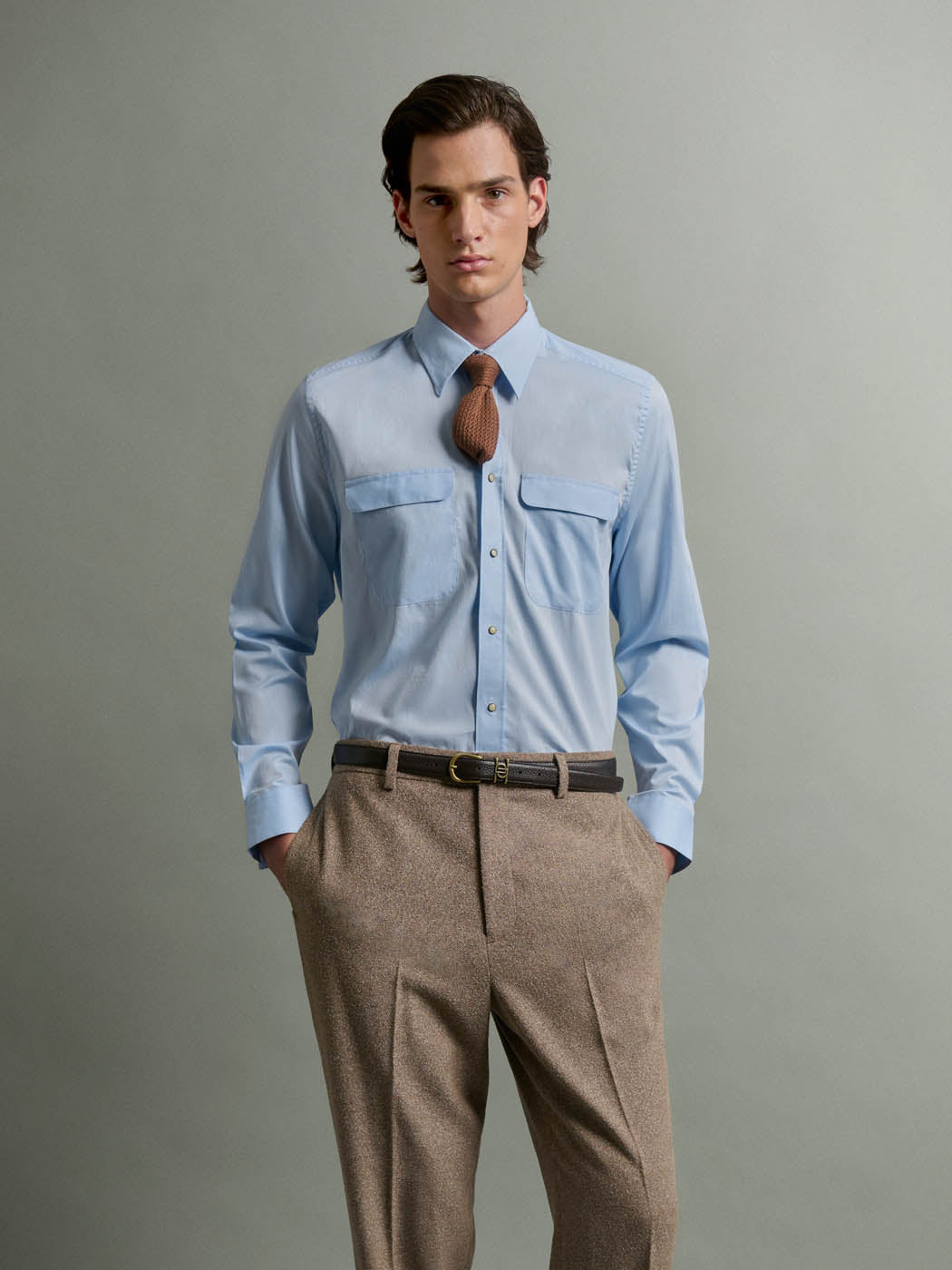 Chemise regular en coton - DEVRED 1902