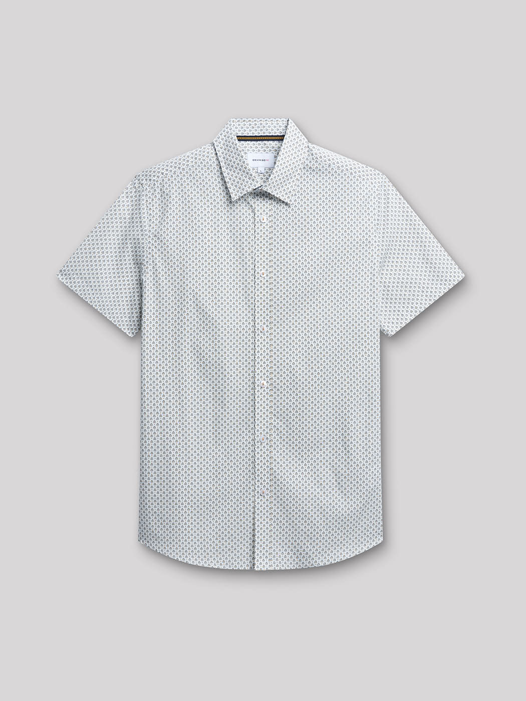 Chemise à manches courtes slim fantaisie - DEVRED 1902