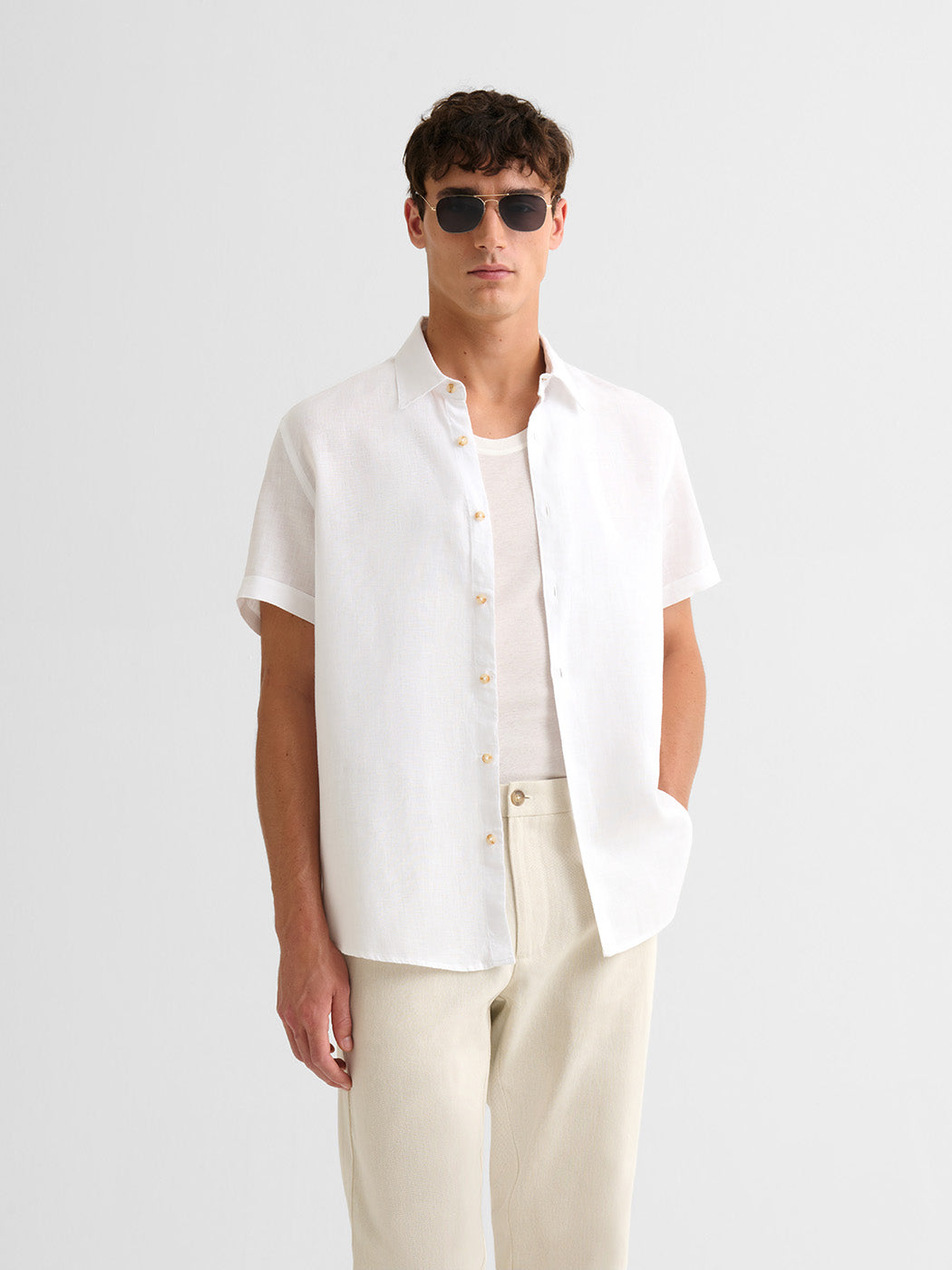 Chemise éco-responsable 100% lin - DEVRED 1902