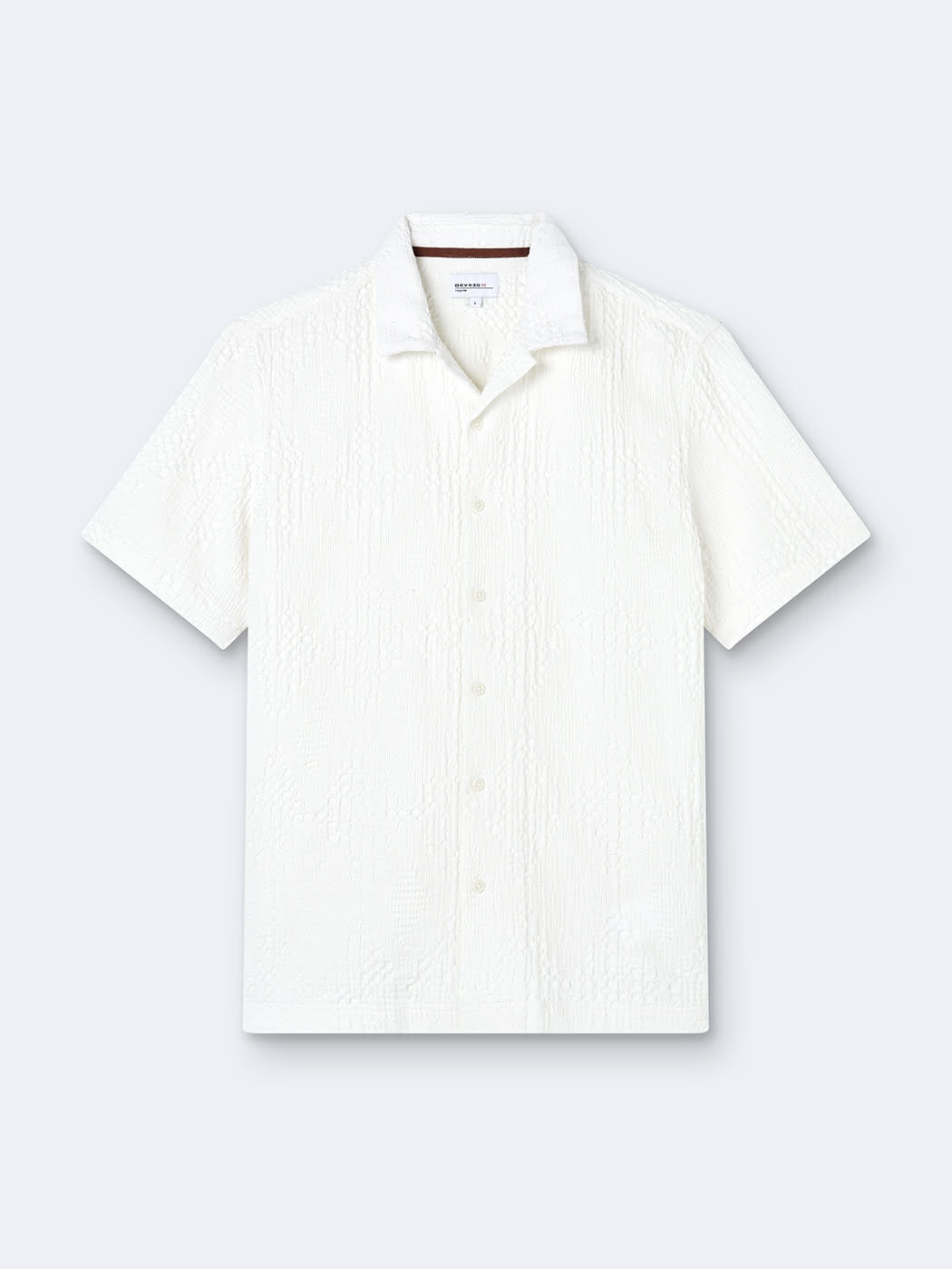 Chemise regular en jacquard unie - DEVRED 1902