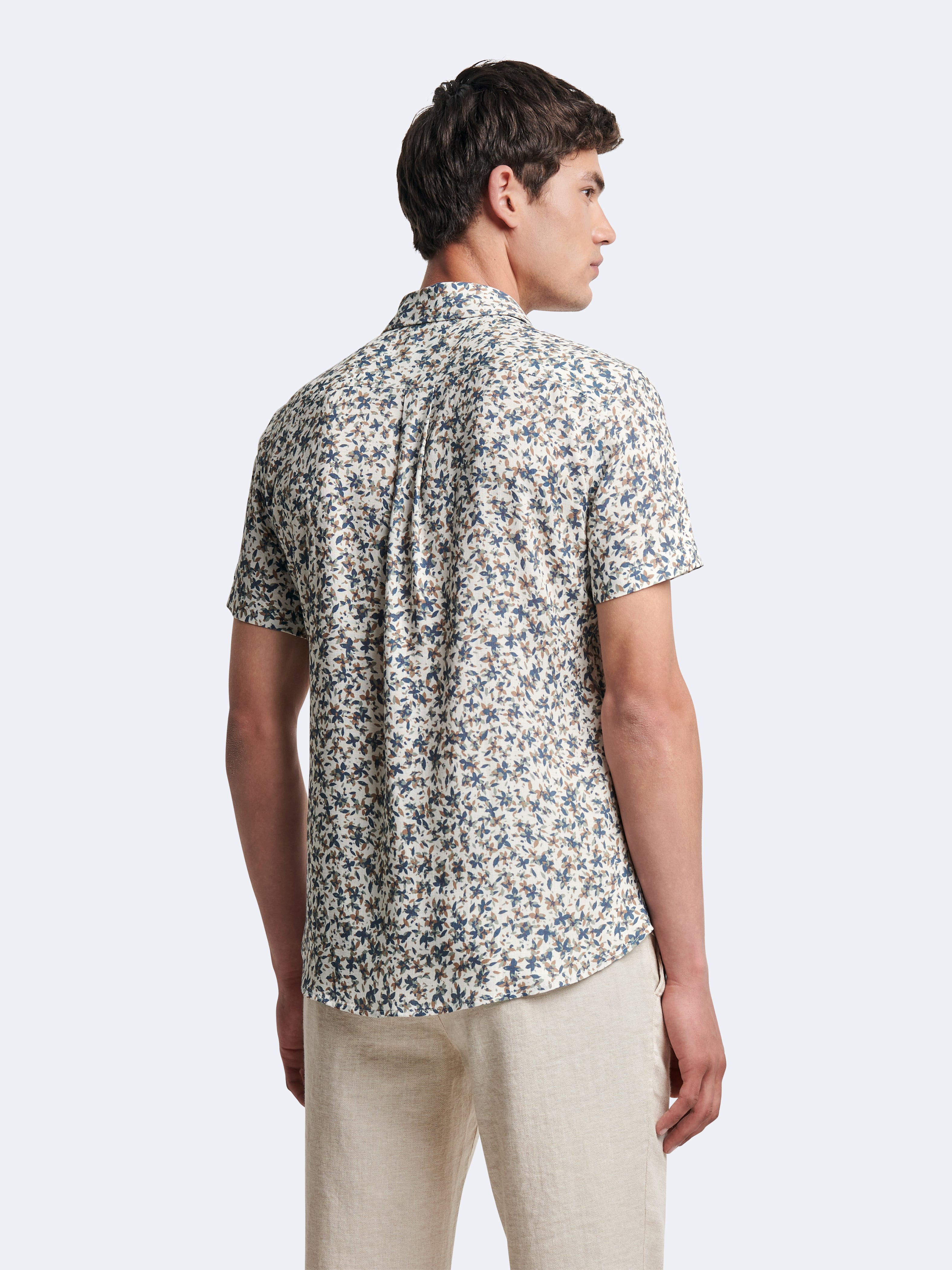 Chemise regular en coton mélangé - DEVRED 1902