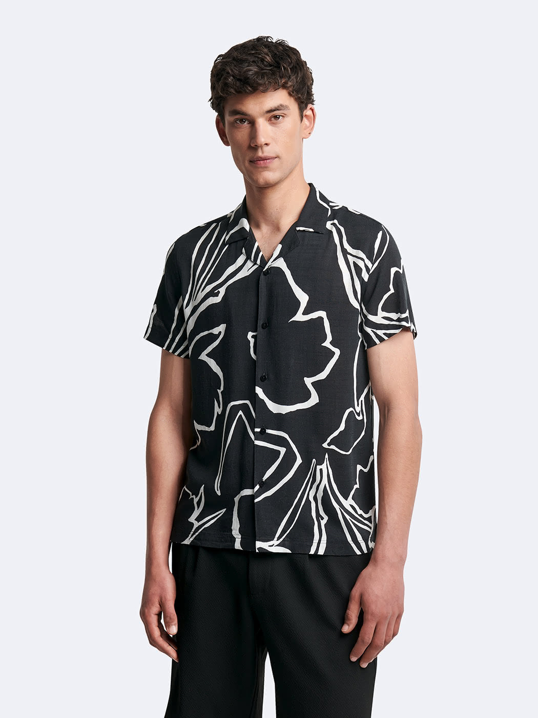 Chemise regular en viscose fantaisie - DEVRED 1902