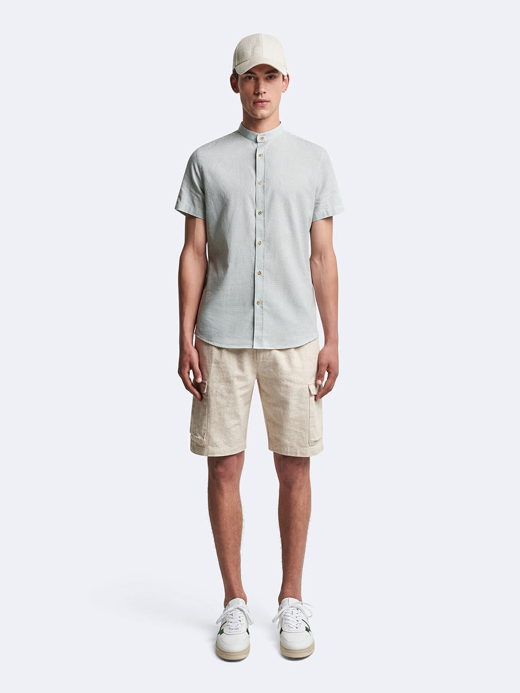 Chemise 100% coton-lin à carreaux - DEVRED 1902