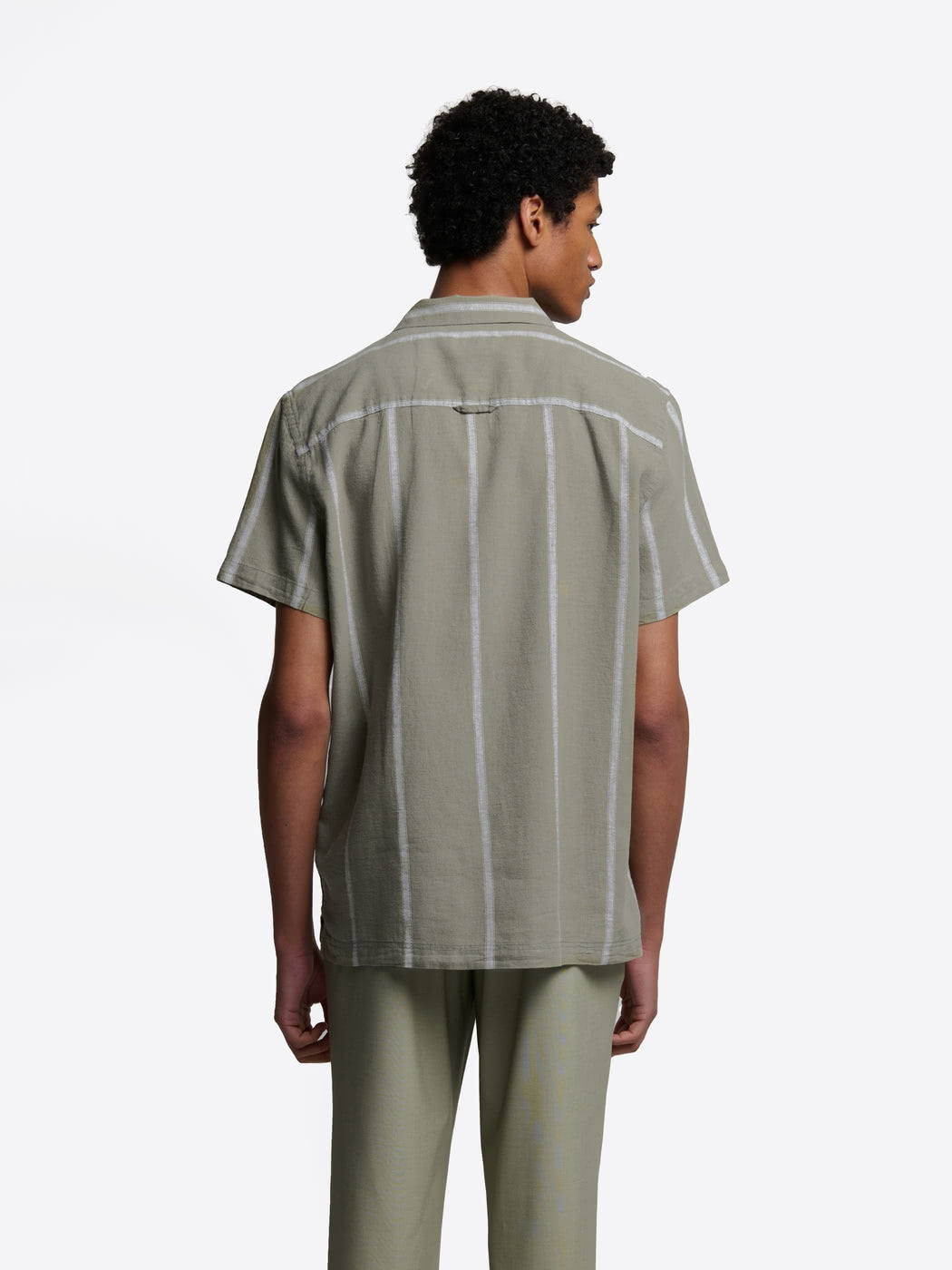 Chemise manches courtes en coton lin - DEVRED 1902