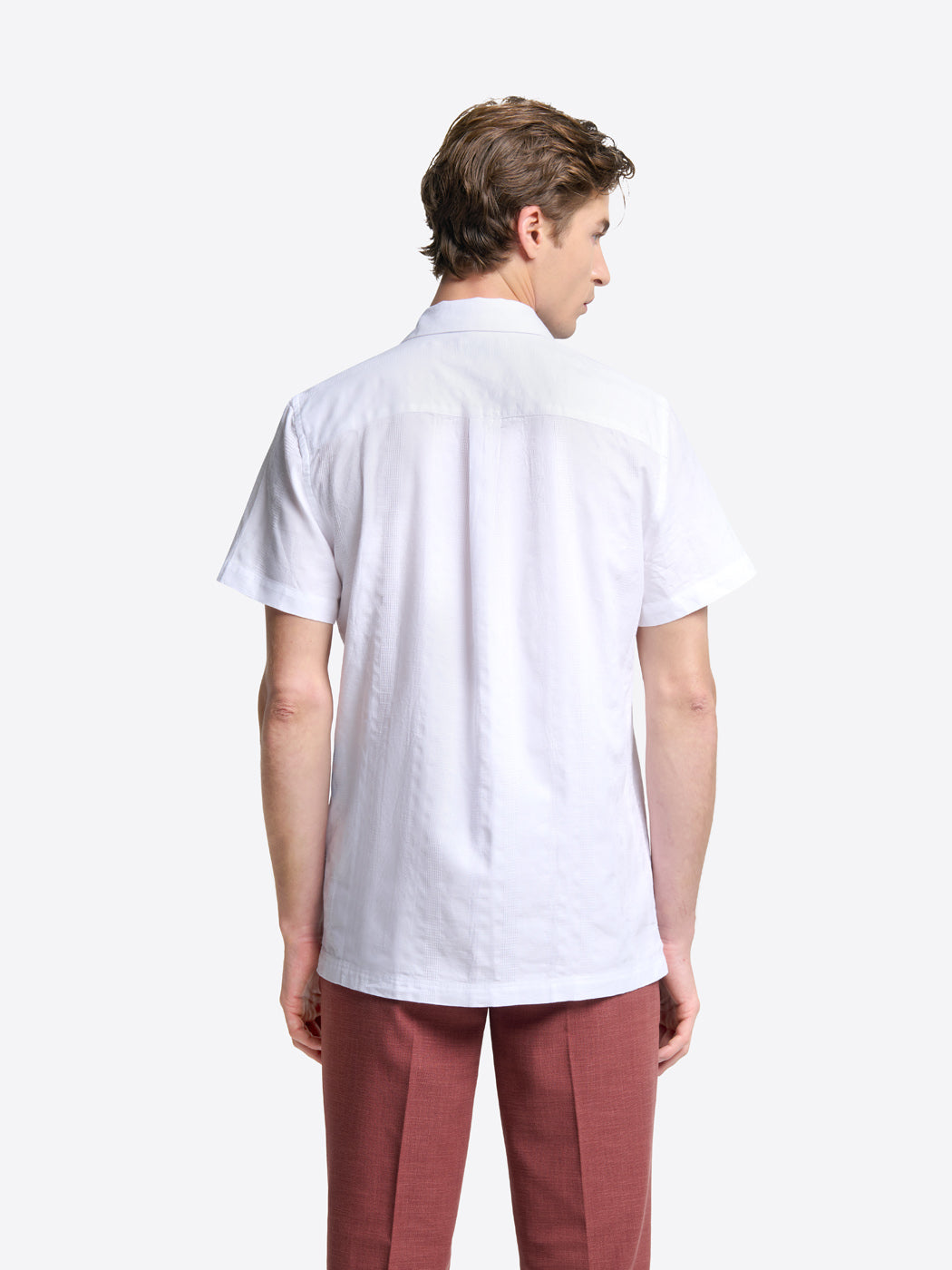 Chemise manches courtes regular en coton - DEVRED 1902