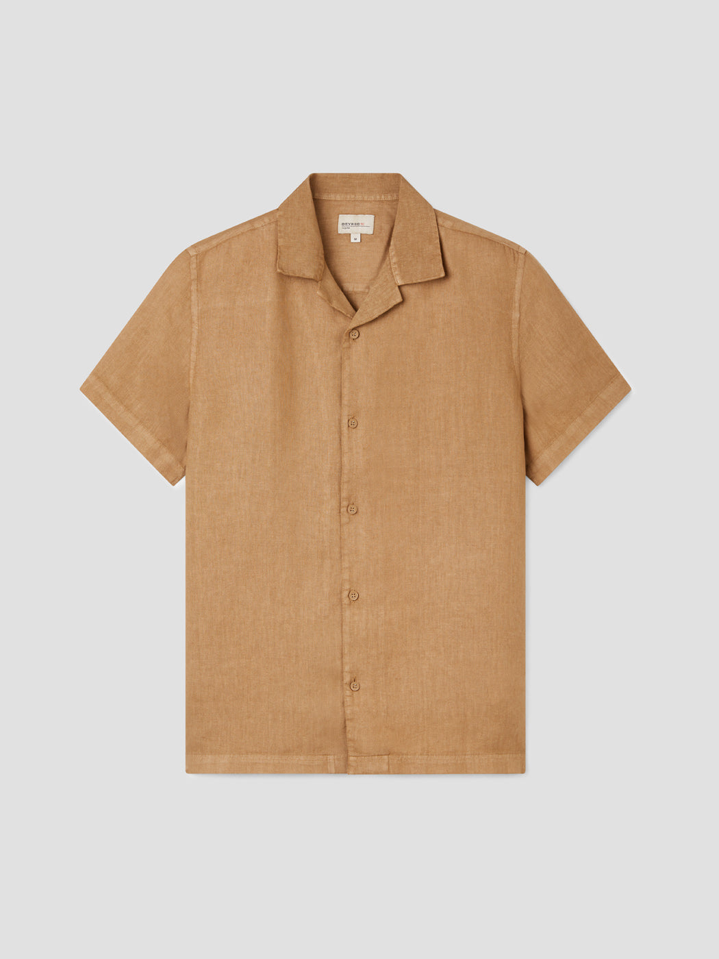 Chemise manches courtes regular en lin - DEVRED 1902