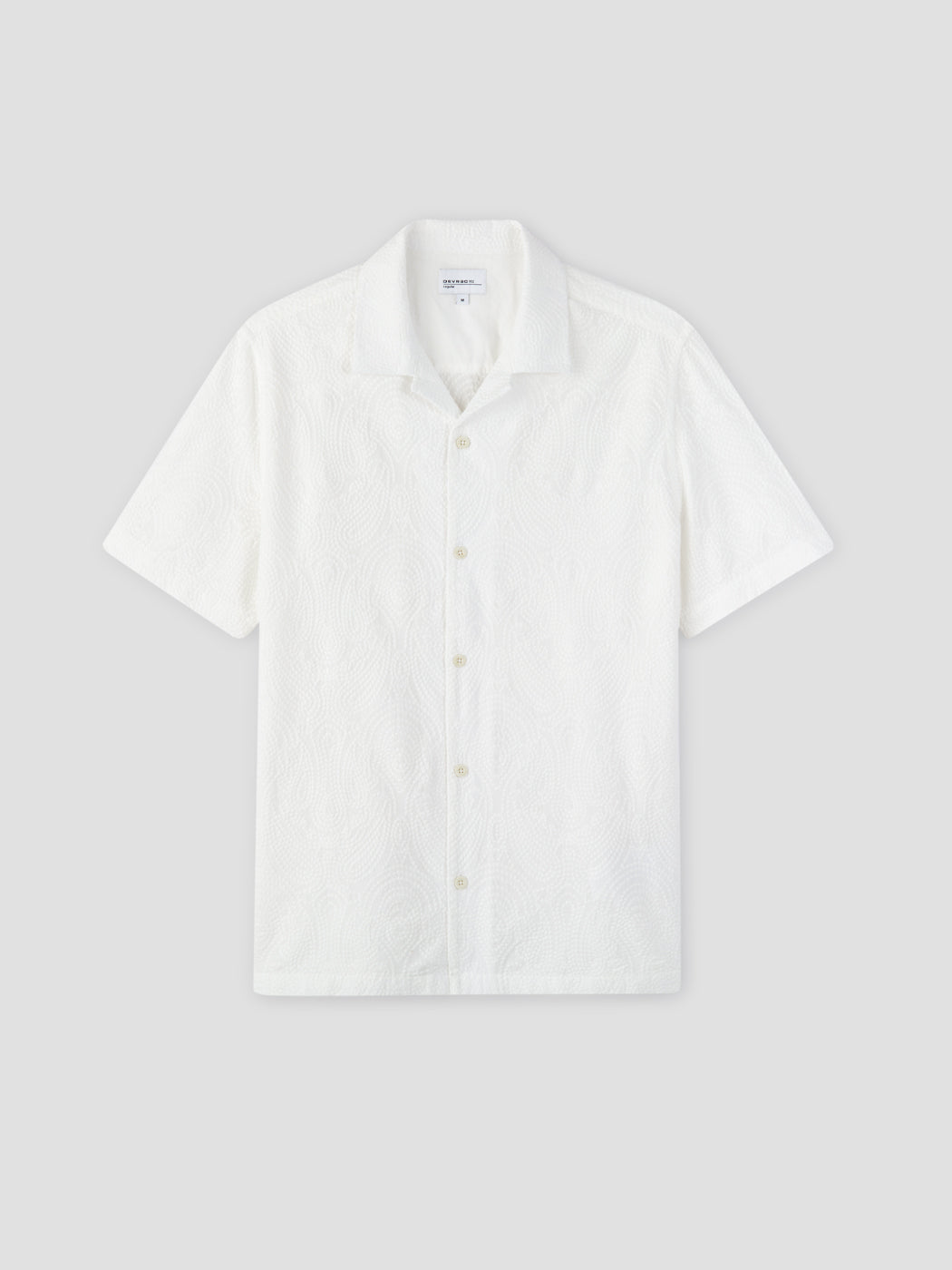 Chemise manches courtes regular à motifs - DEVRED 1902