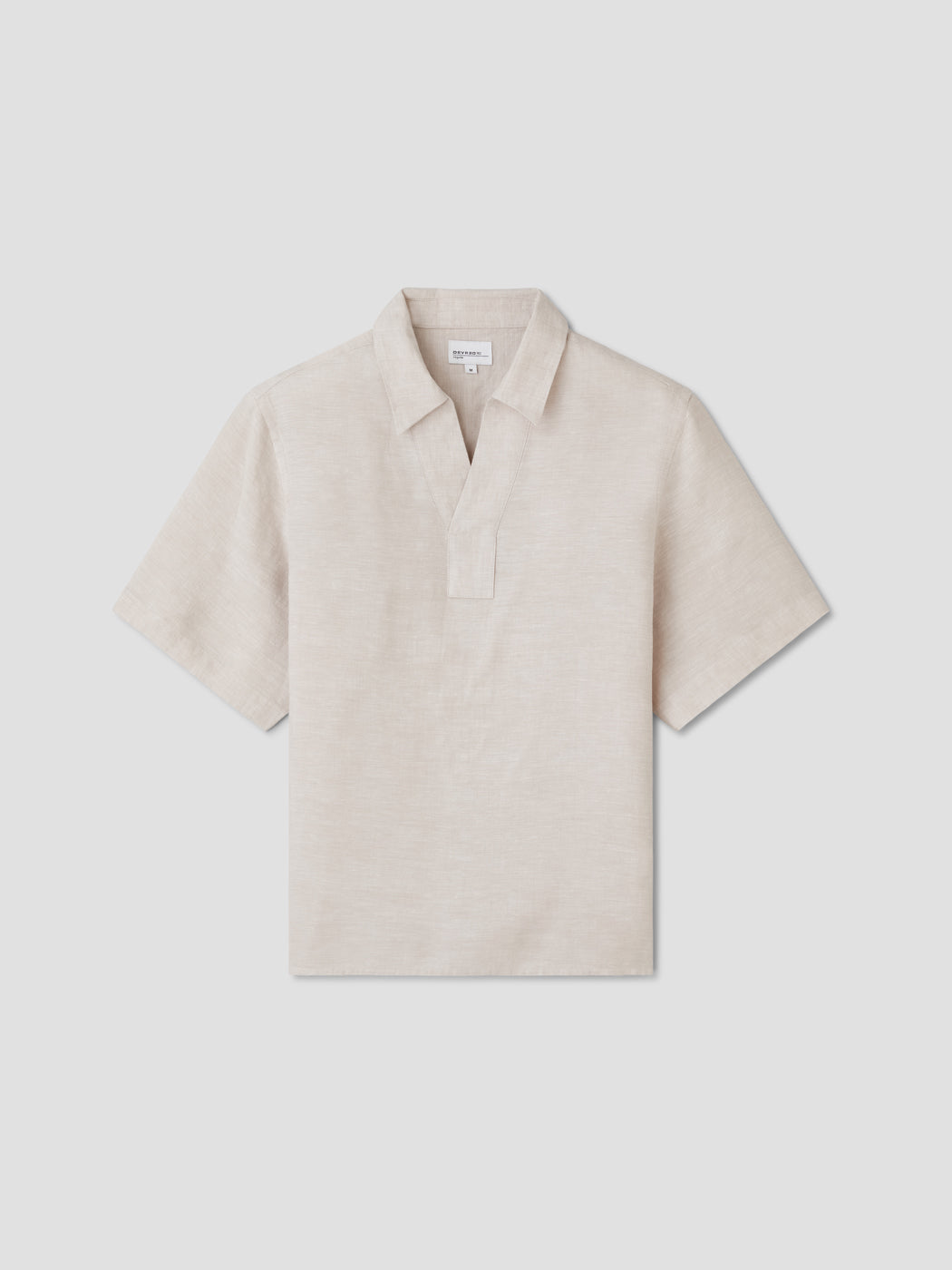 Chemise manches courtes regular en lin - DEVRED 1902
