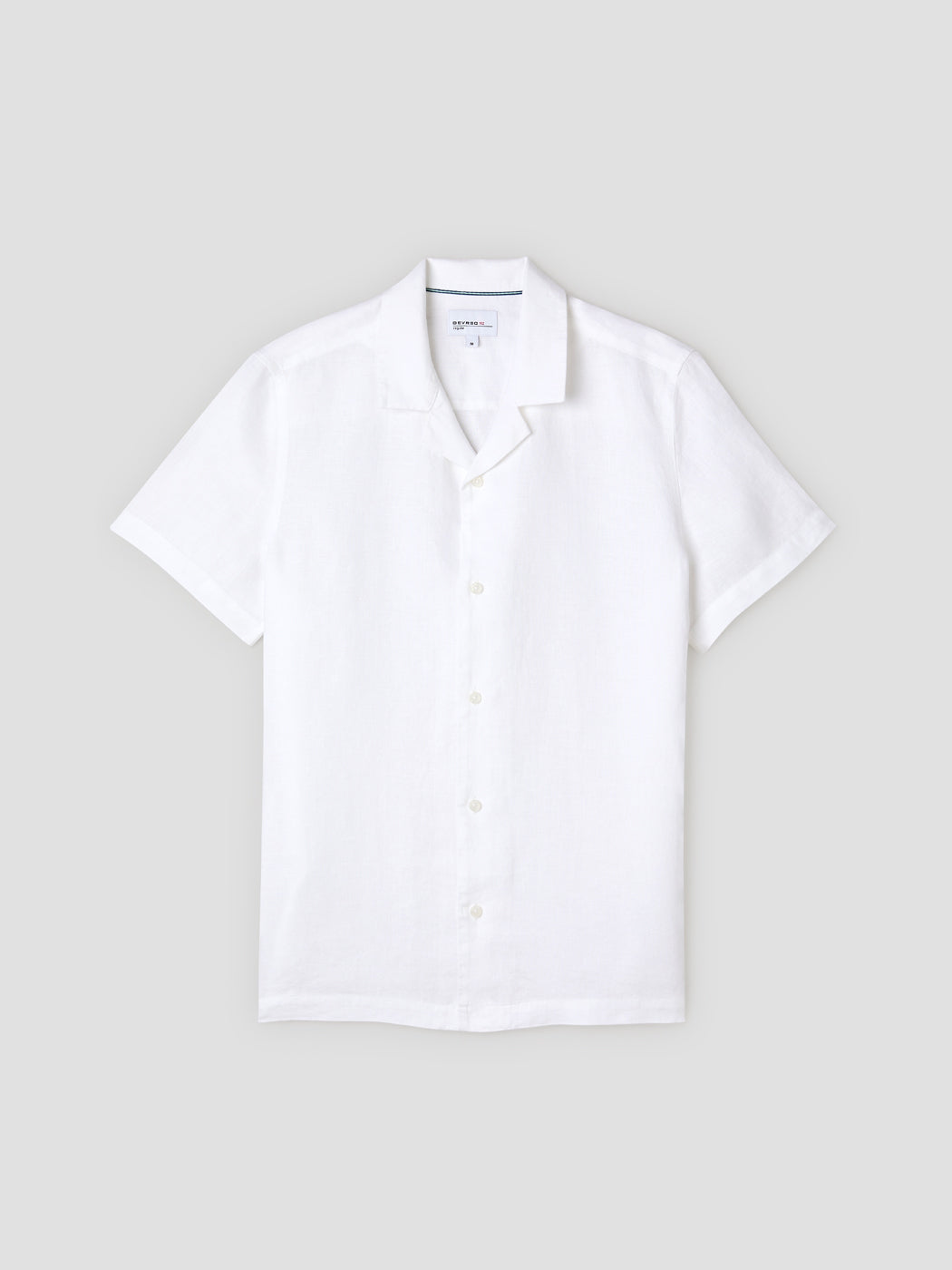 Chemise manches courtes slim en lin - DEVRED 1902