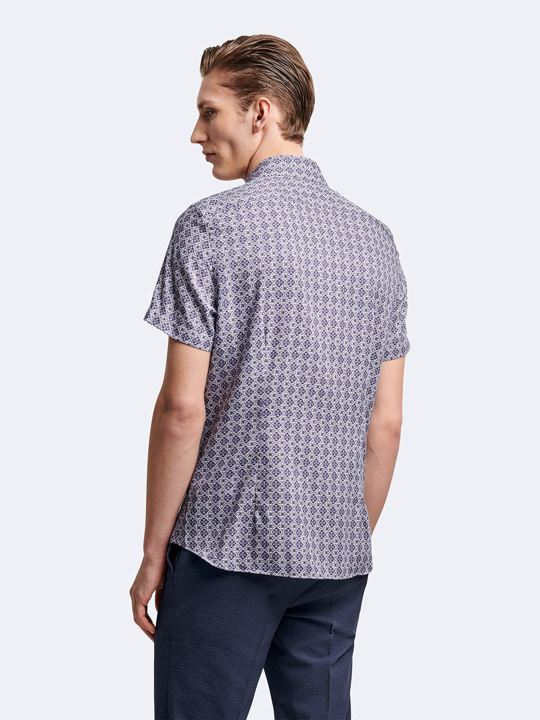Chemise à manches courtes slim - DEVRED 1902