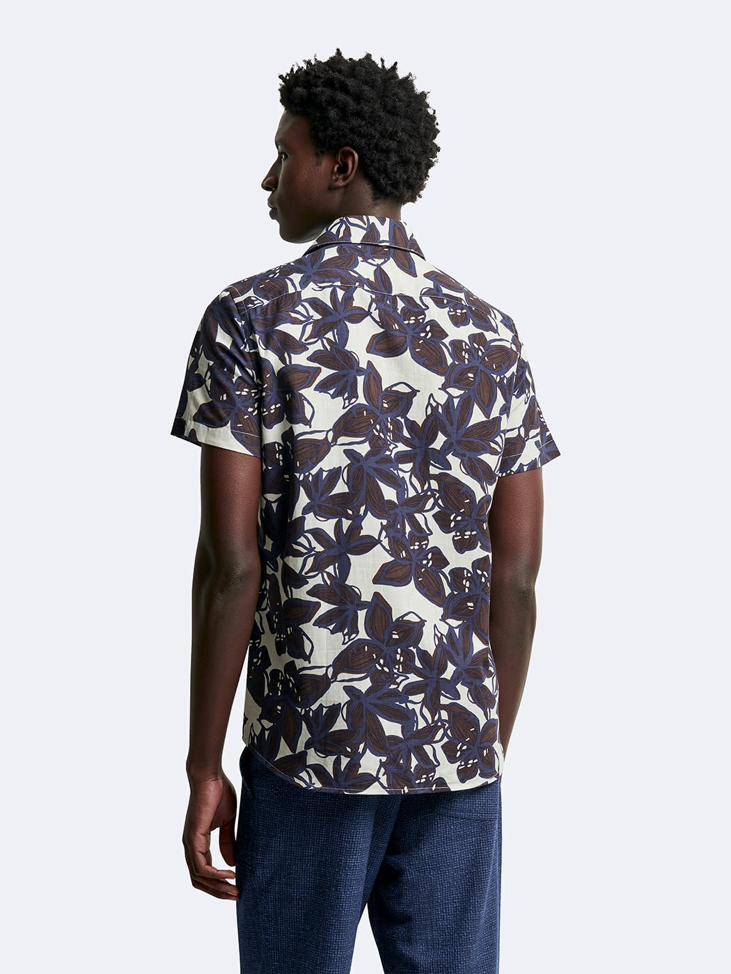 Chemise 100% coton fleurie - DEVRED 1902