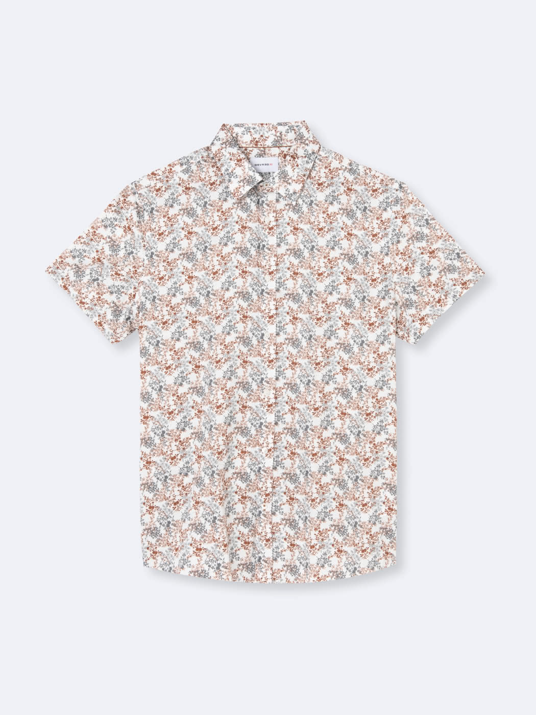 Chemise fleurie 100% coton - DEVRED 1902