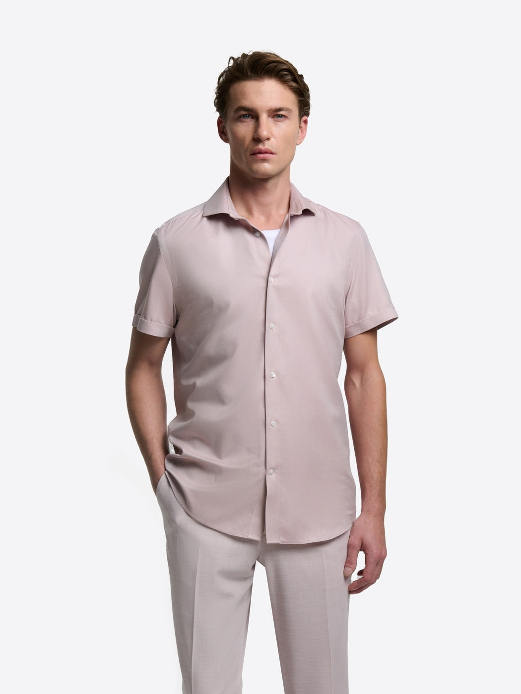Chemise manches courtes double retors - DEVRED 1902