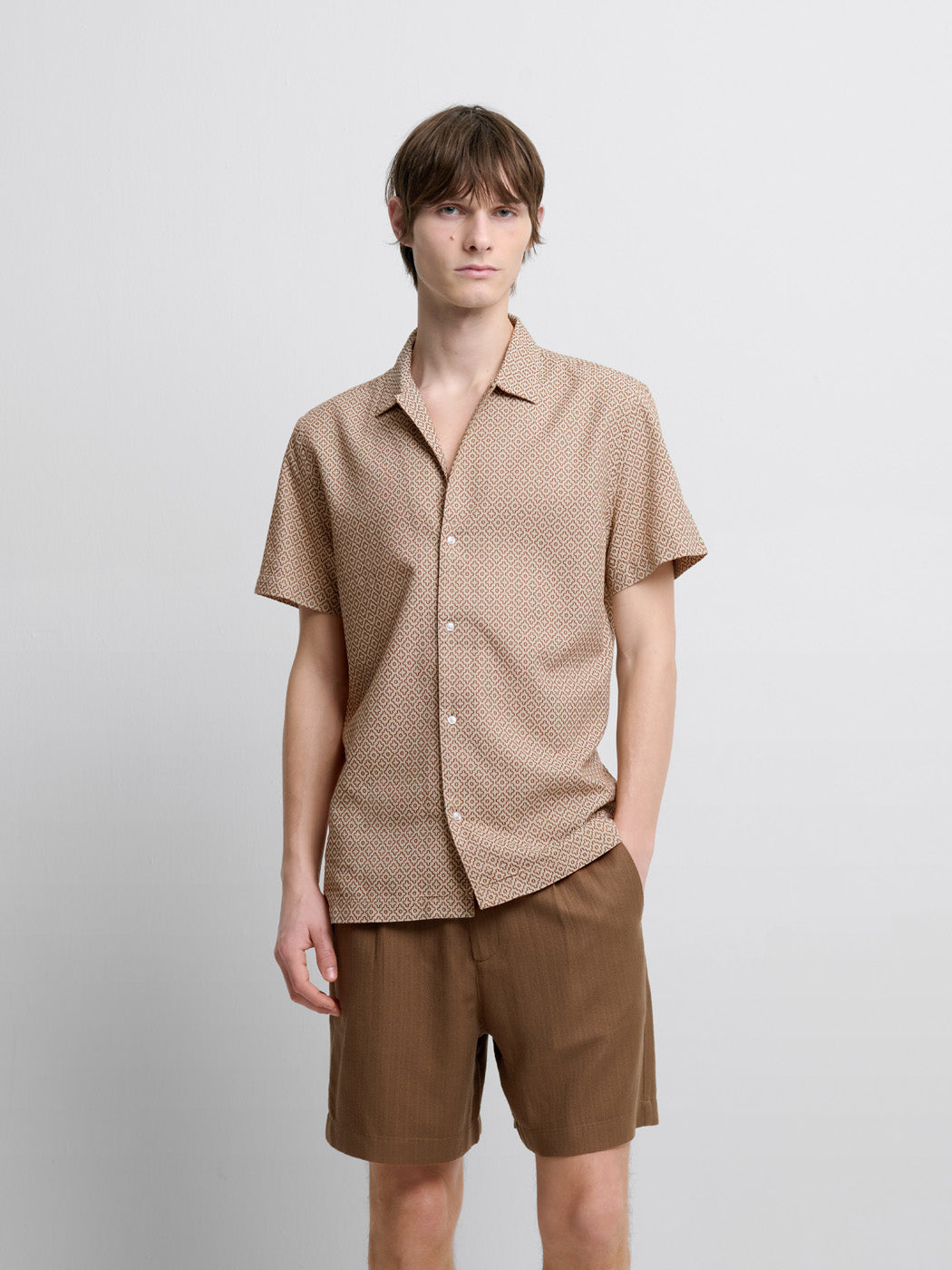 Chemise manches courtes fantaisie - DEVRED 1902