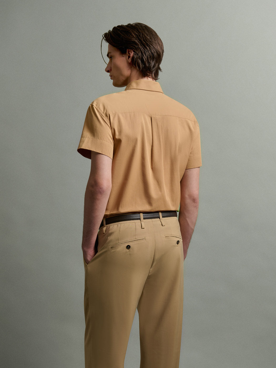 Chemise manches courtes regular en coton - DEVRED 1902
