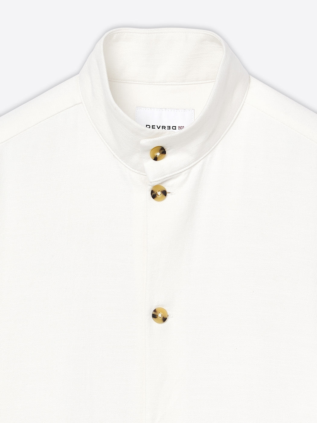 Surchemise regular en coton tencel - DEVRED 1902