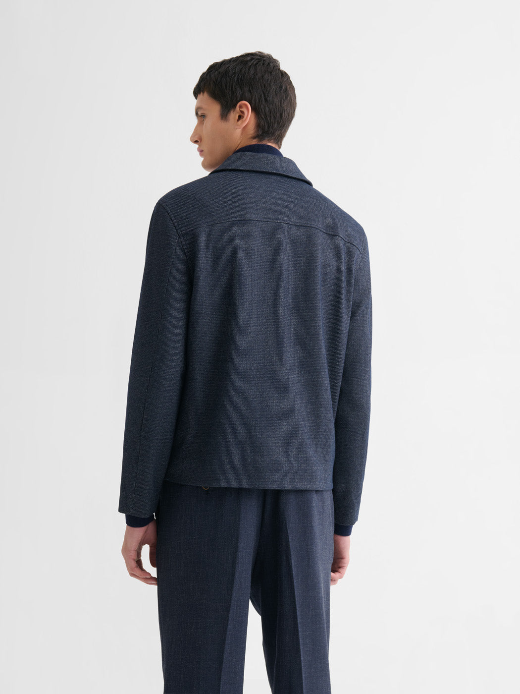 Veste légère regular zippé en jersey - DEVRED 1902