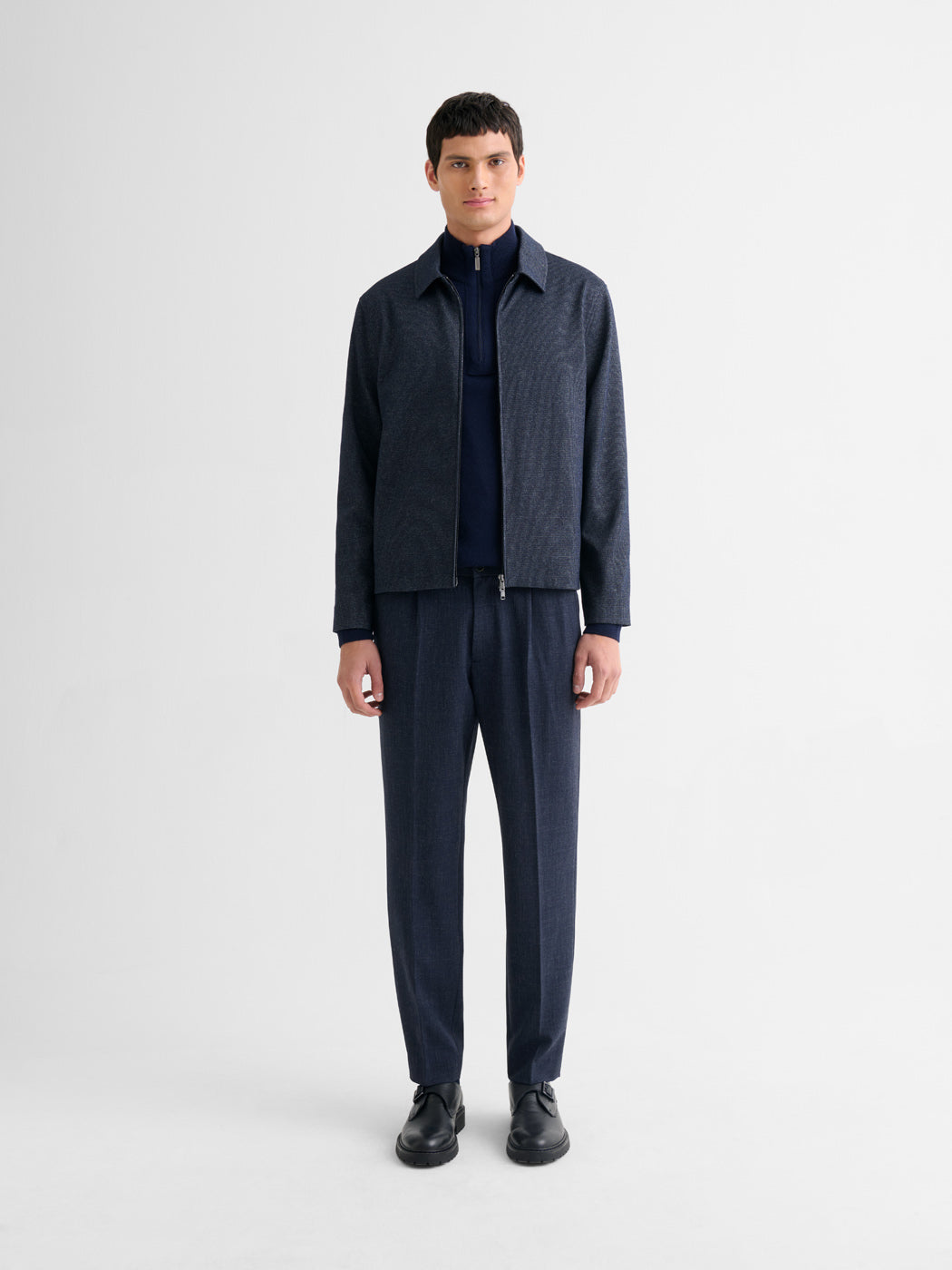 Veste légère regular zippé en jersey - DEVRED 1902