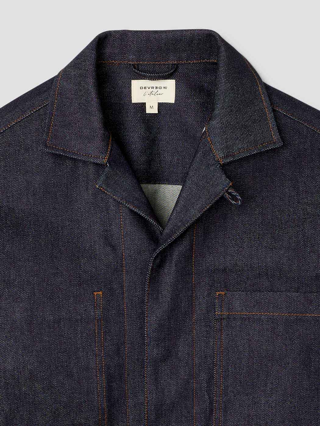 Surchemise regular en jean - L'atelier - DEVRED 1902
