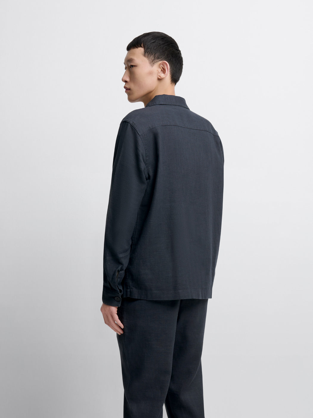 Surchemise regular en coton lin - DEVRED 1902