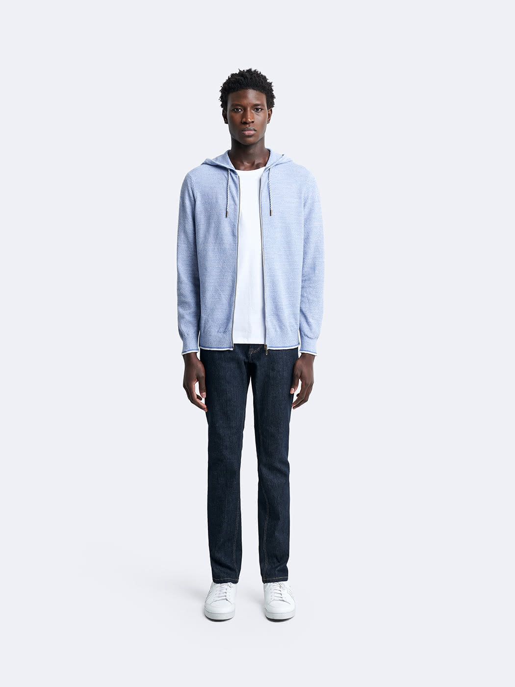 Cardigan à capuche en coton - DEVRED 1902