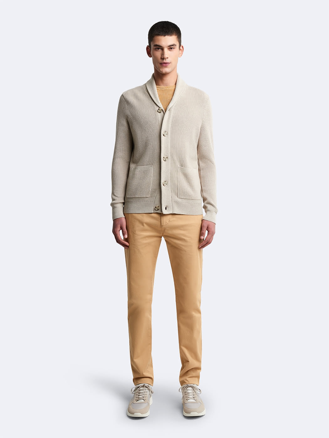 Cardigan col châle en coton - DEVRED 1902