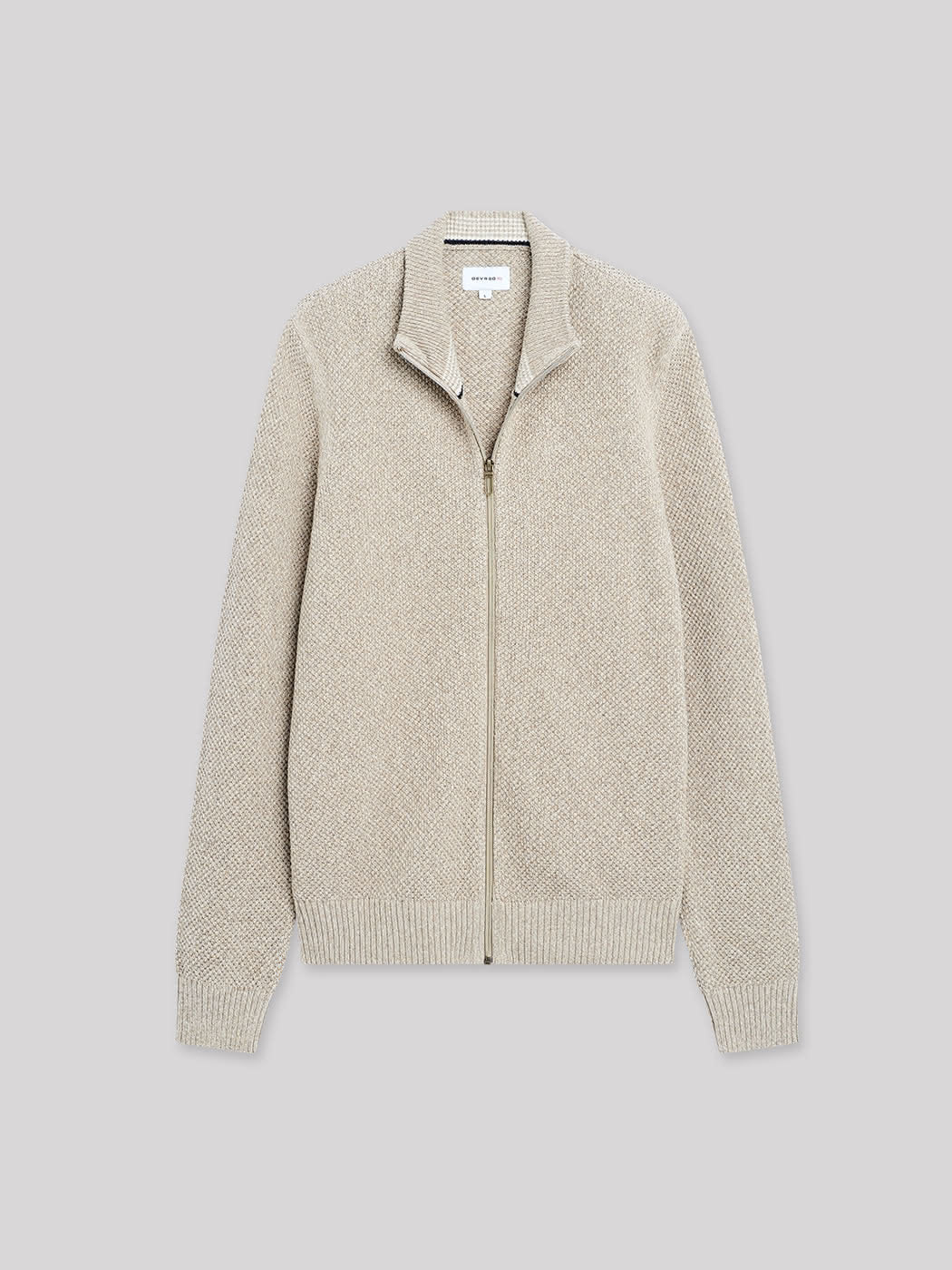 Cardigan col montant en coton - DEVRED 1902