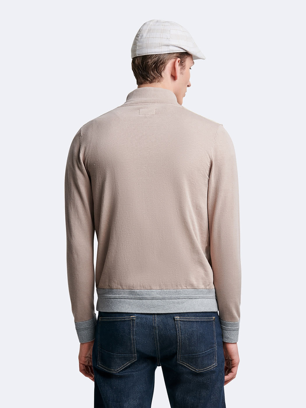 Cardigan col montant en coton - DEVRED 1902
