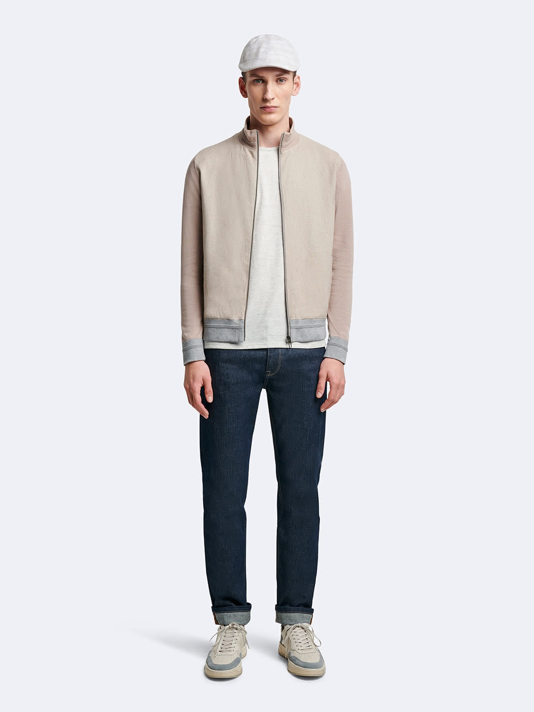 Cardigan col montant en coton - DEVRED 1902