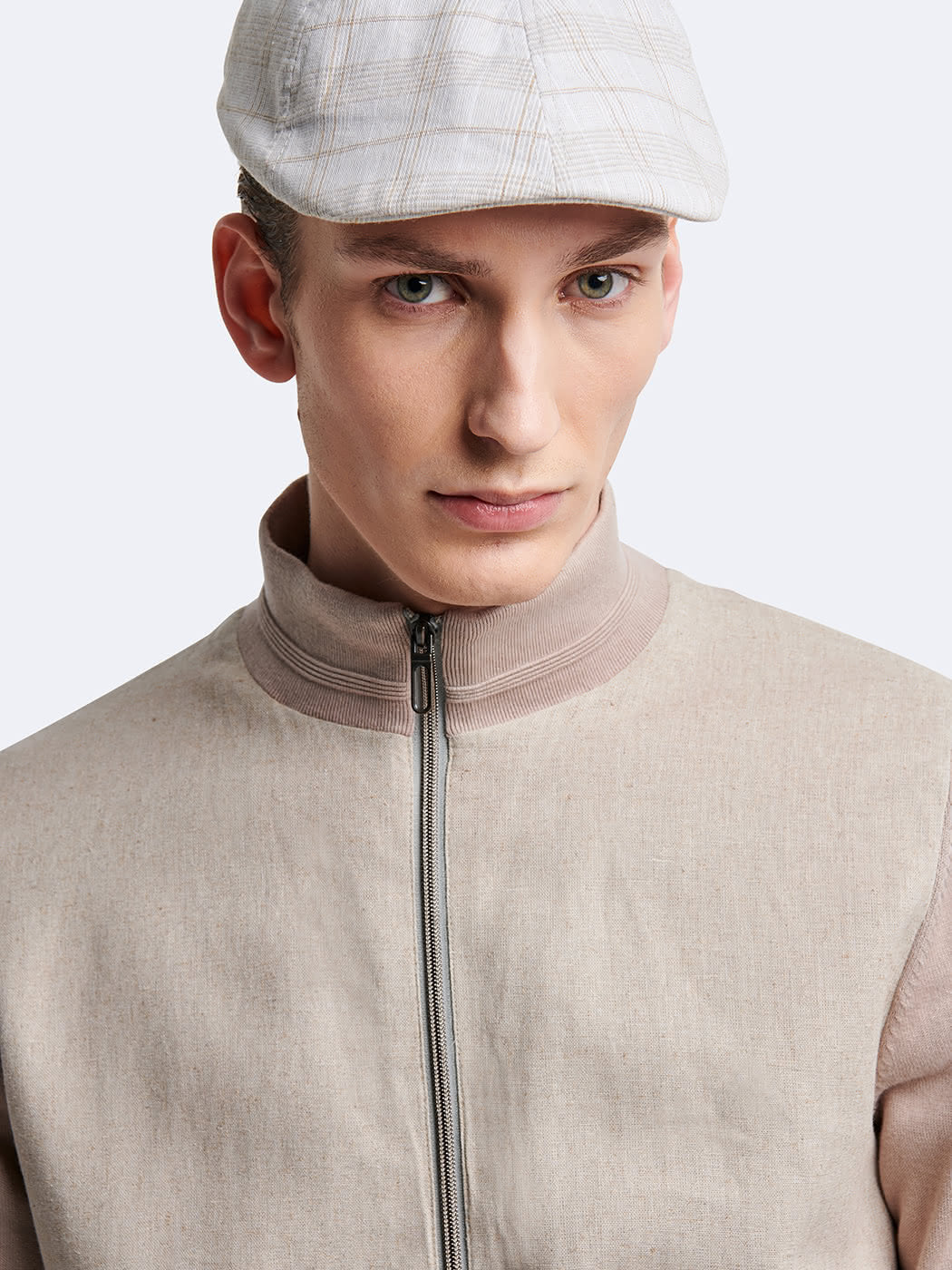Cardigan col montant en coton - DEVRED 1902