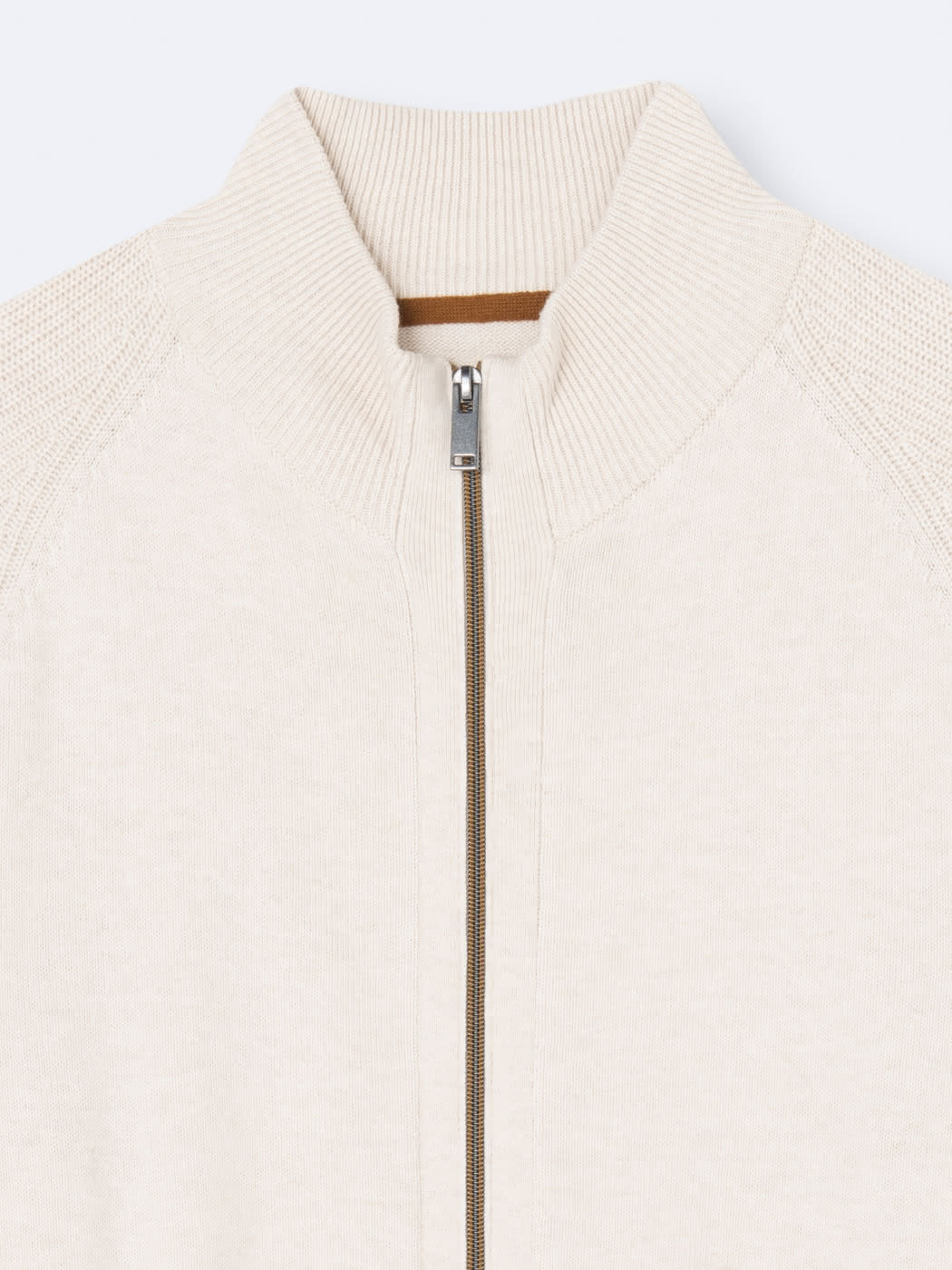 Cardigan col montant zippé 100% coton - DEVRED 1902