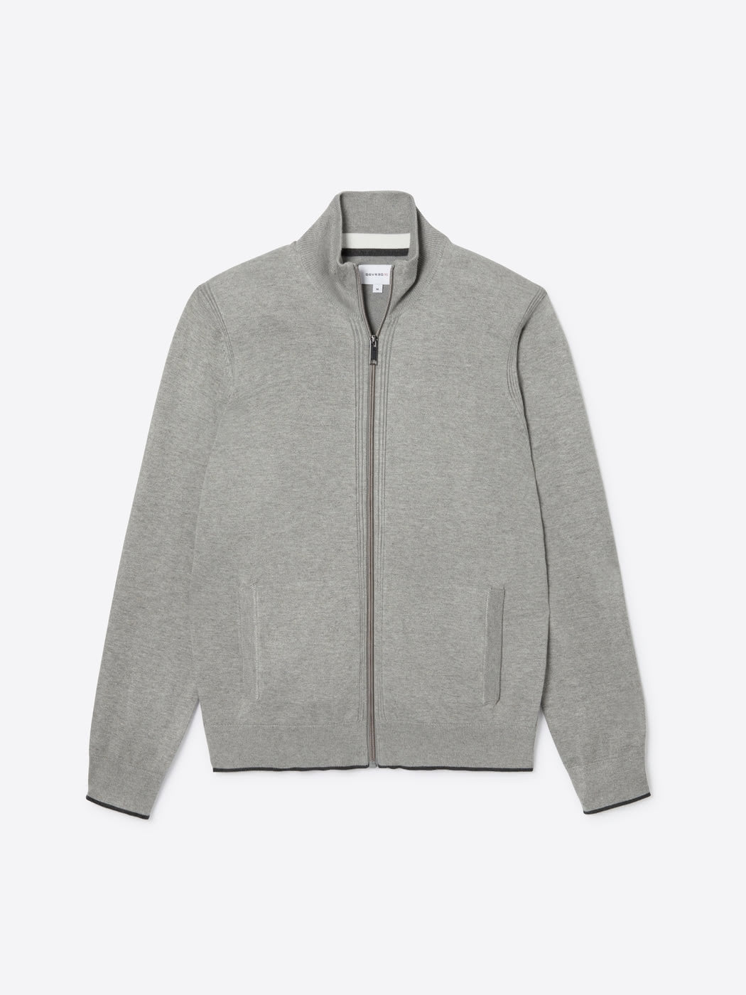 Cardigan zippé 100% viscose certifiée - DEVRED 1902