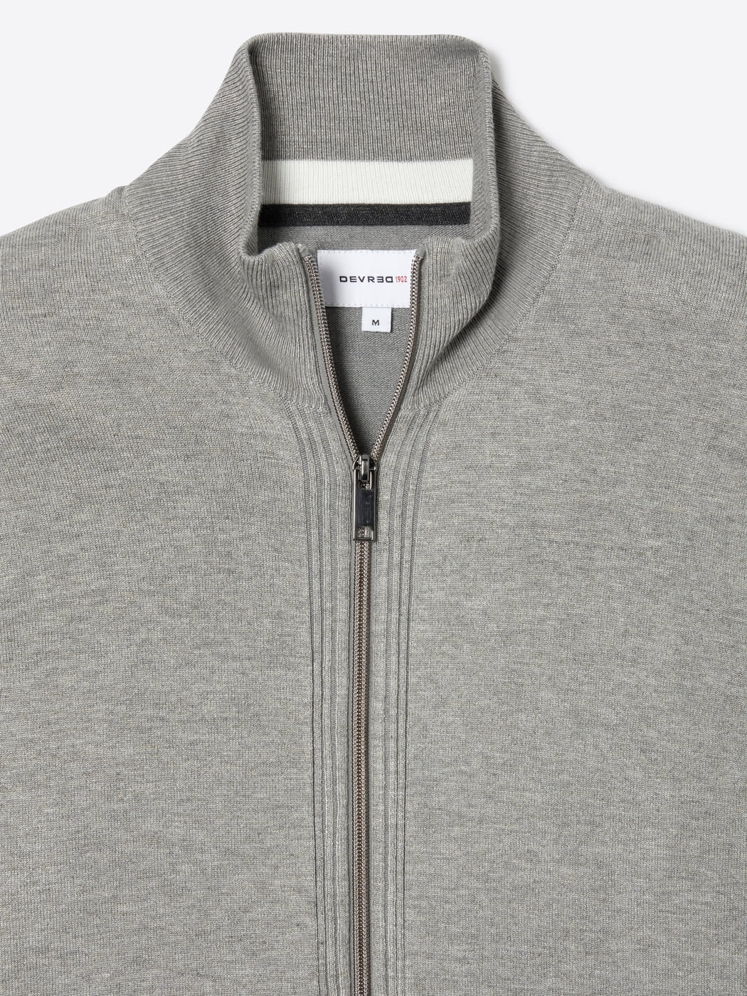 Cardigan zippé 100% viscose certifiée - DEVRED 1902