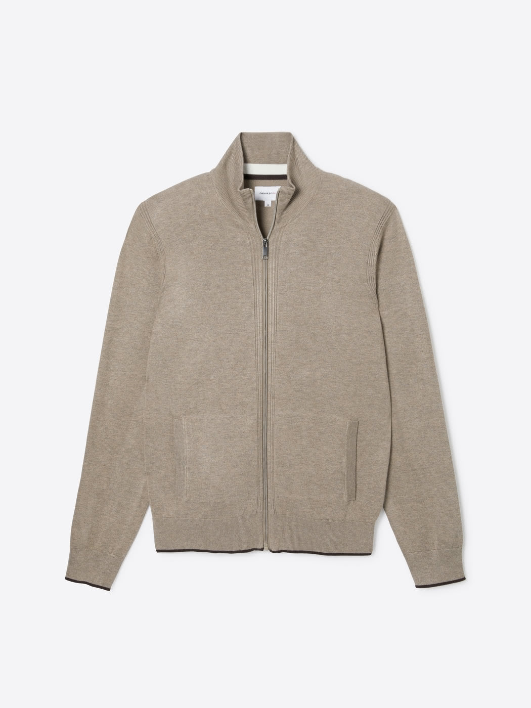 Cardigan zippé 100% viscose certifiée - DEVRED 1902