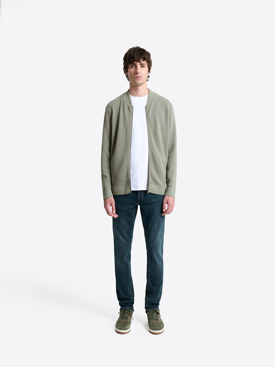 Cardigan en coton à col teddy - DEVRED 1902