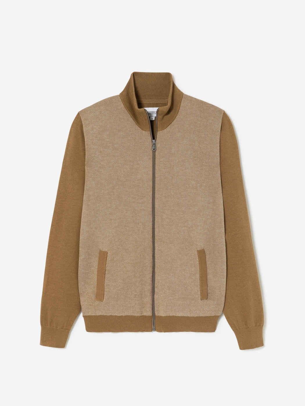 Cardigan à col montant coton-laine - DEVRED 1902