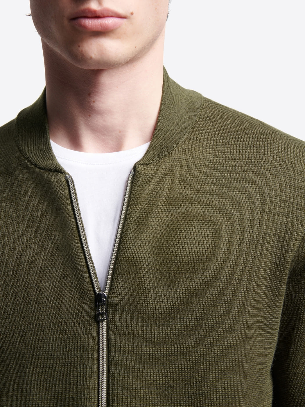 Cardigan col teddy en lyocell - DEVRED 1902