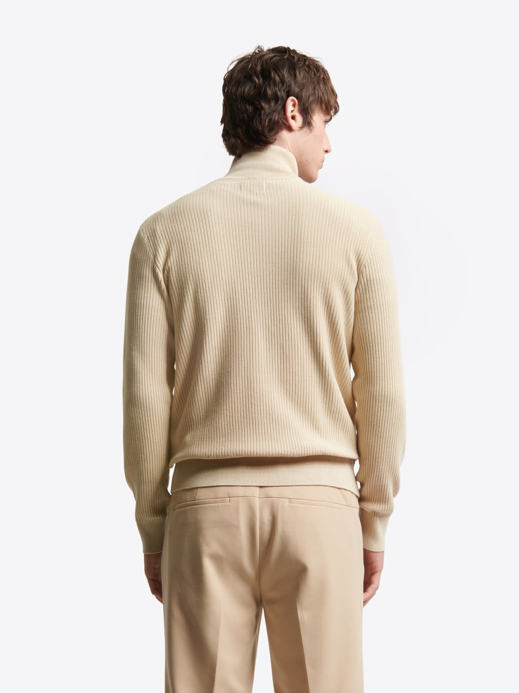 Cardigan zippé en coton bio - DEVRED 1902