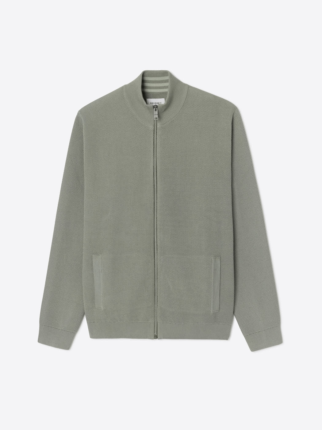 Cardigan zippé en coton bio - DEVRED 1902