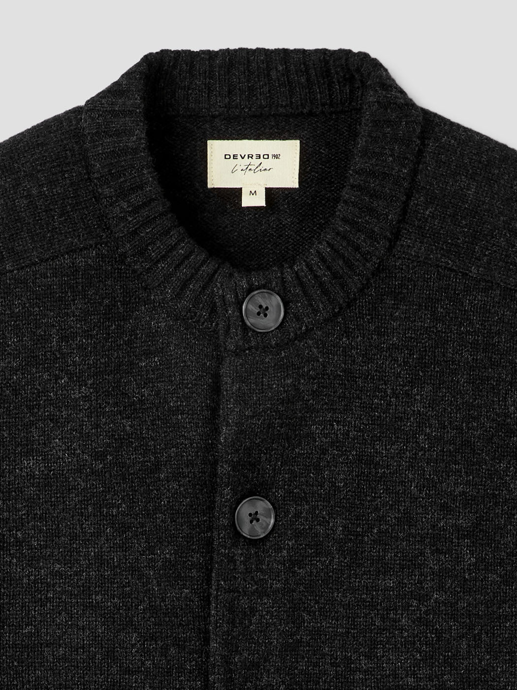 Cardigan boutonné col rond - L'atelier - DEVRED 1902